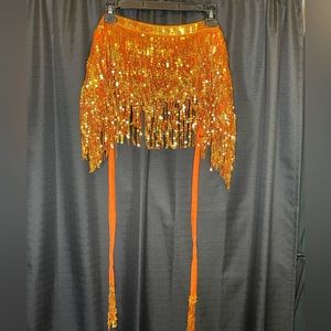 Belly dancer sash.